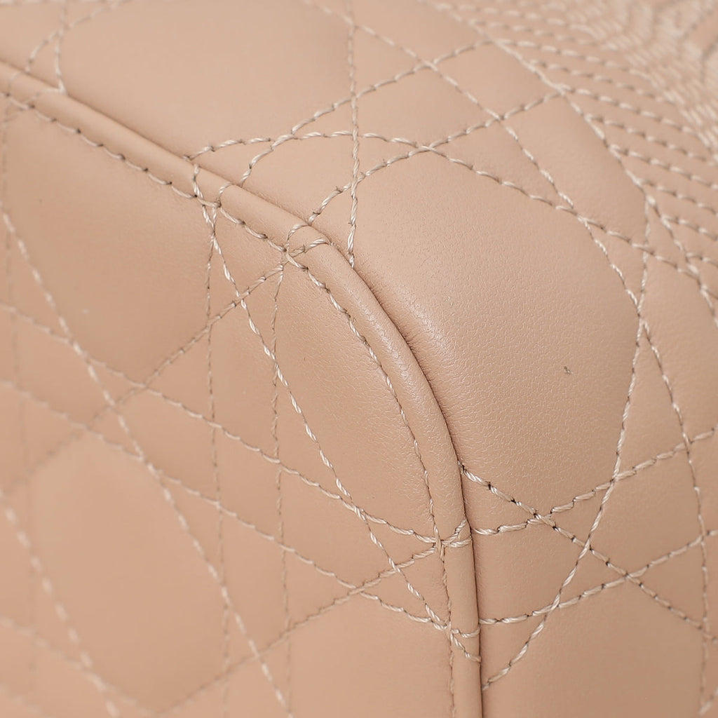 Christian Dior Nude Cannage Diortravel Vanity Case