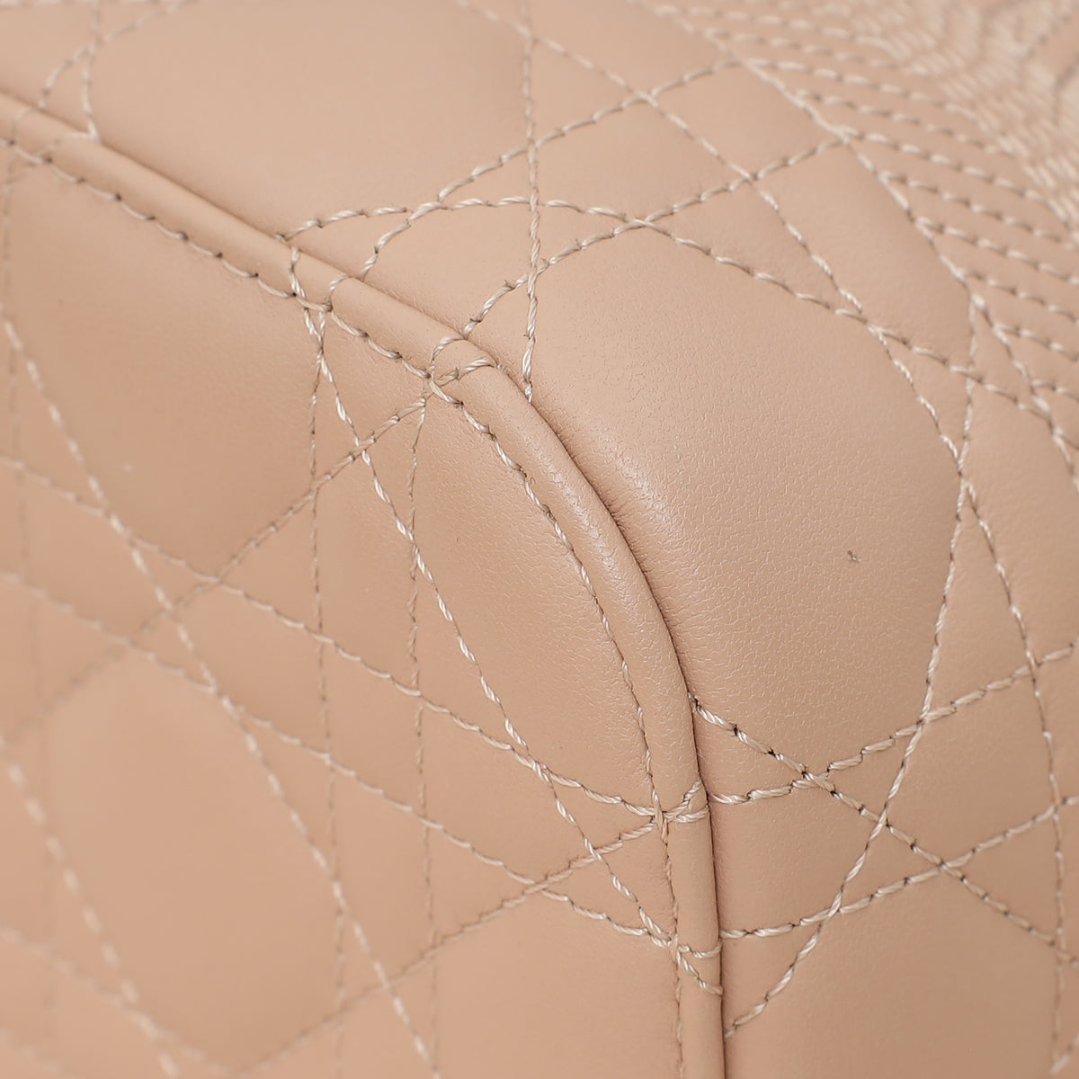 Christian Dior Nude Cannage Diortravel Vanity Case
