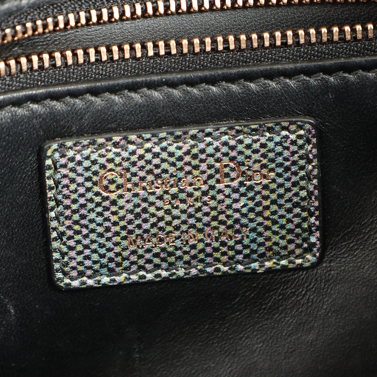 Christian Dior Grey Multicolor 30 Montaigne Flap Bag