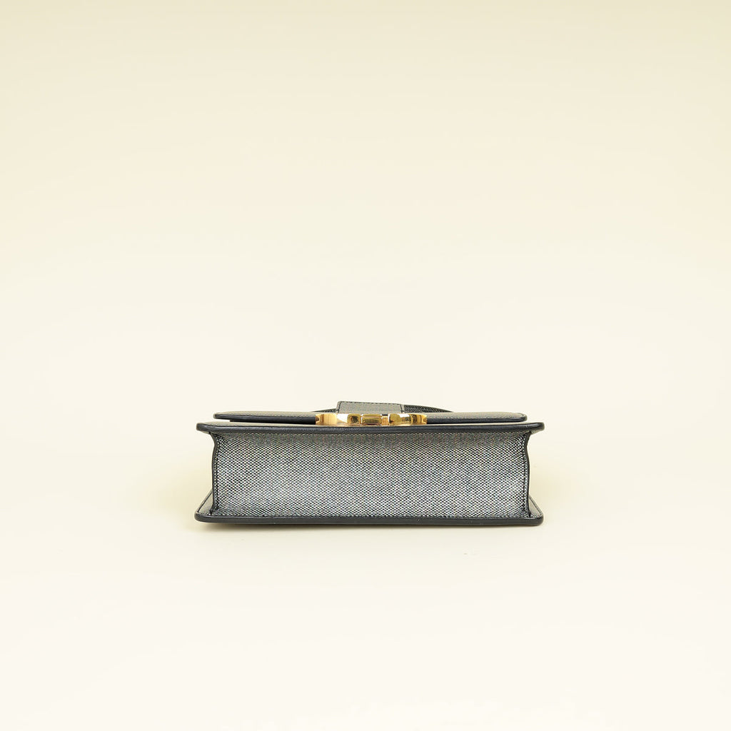 Christian Dior Grey Multicolor 30 Montaigne Flap Bag