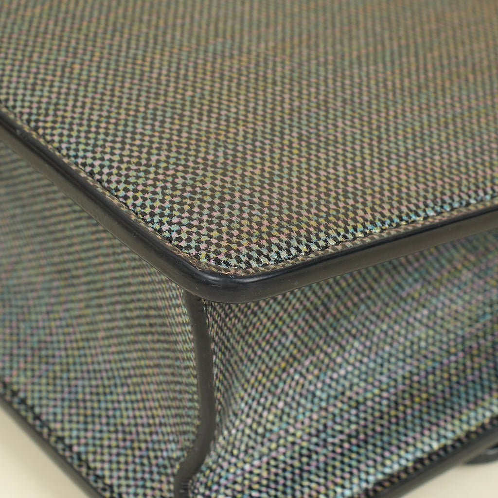 Christian Dior Grey Multicolor 30 Montaigne Flap Bag