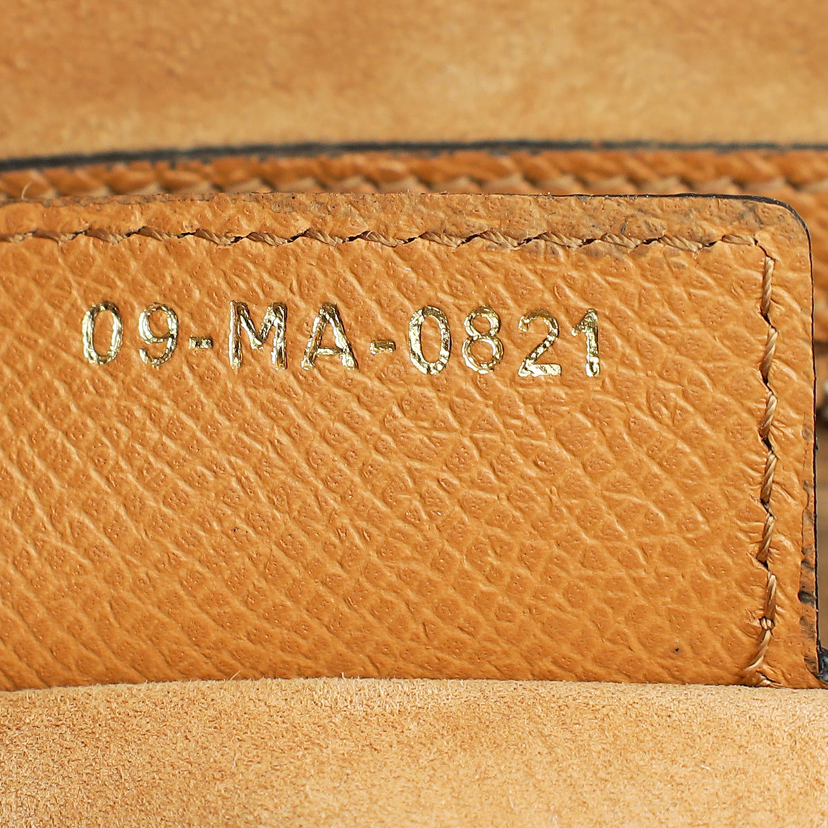 Christian Dior Golden Saddle Medium Bag