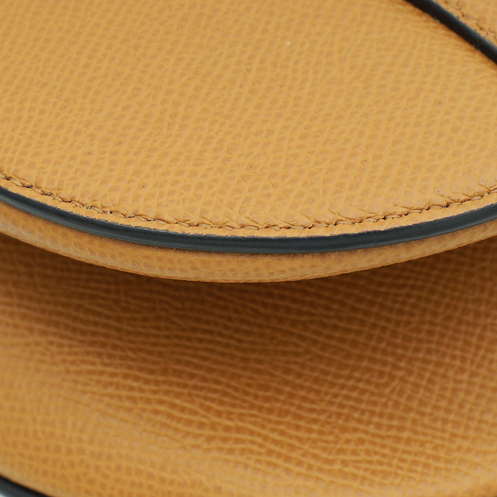 Christian Dior Golden Saddle Medium Bag