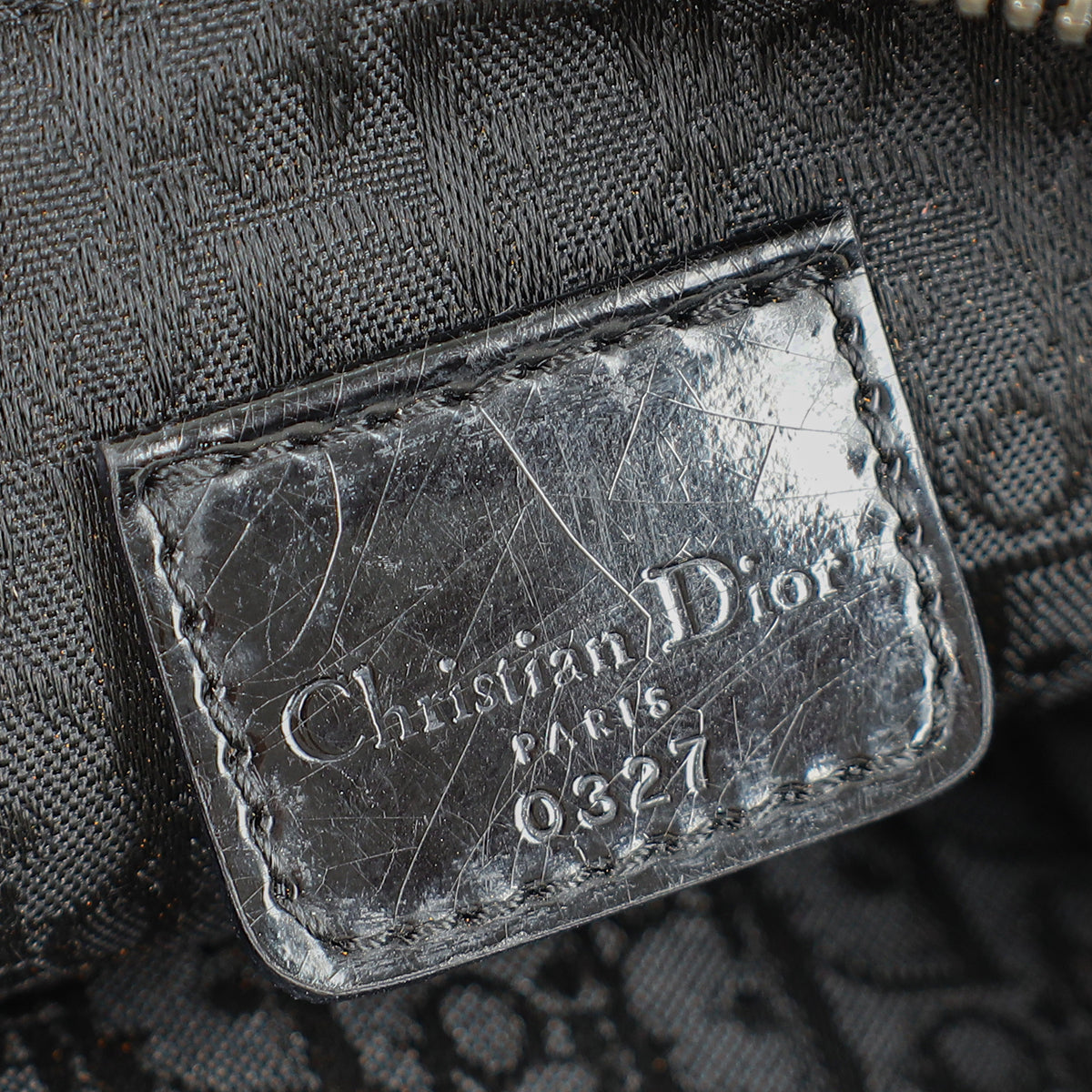 Christian Dior Multicolor Galliano Era Embroidered Saddle Pochette Bag