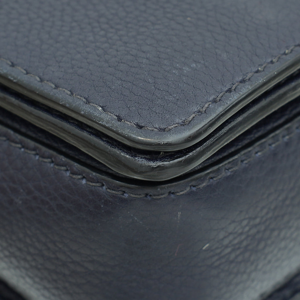 Christian Dior Navy Blue Dio(r)evolution Flap Bag