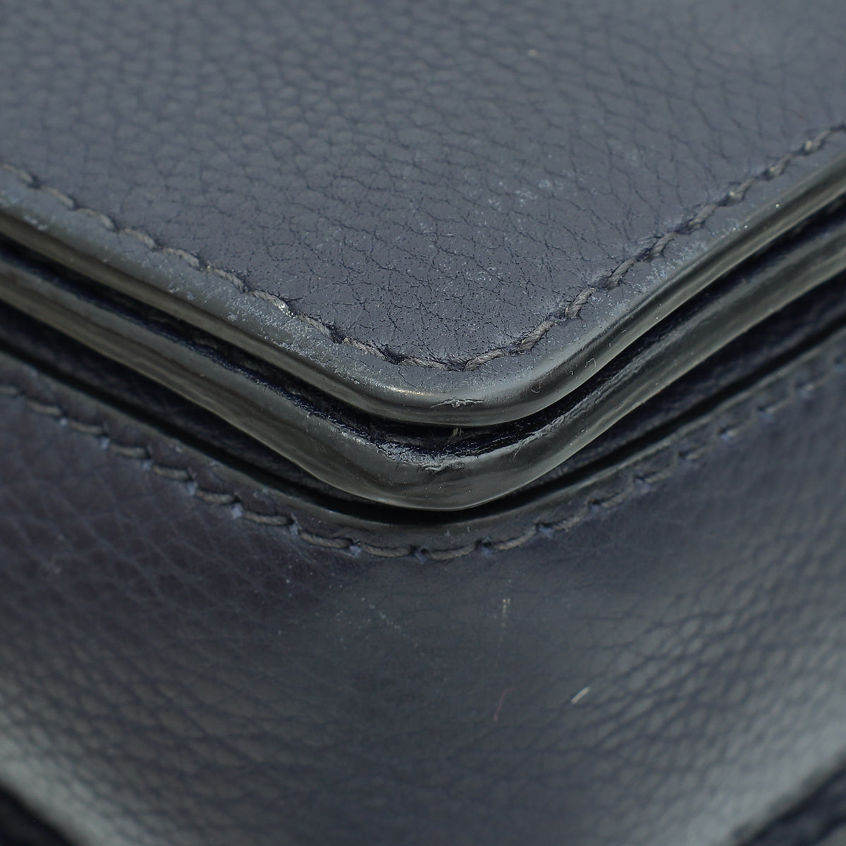 Christian Dior Navy Blue Dio(r)evolution Flap Bag