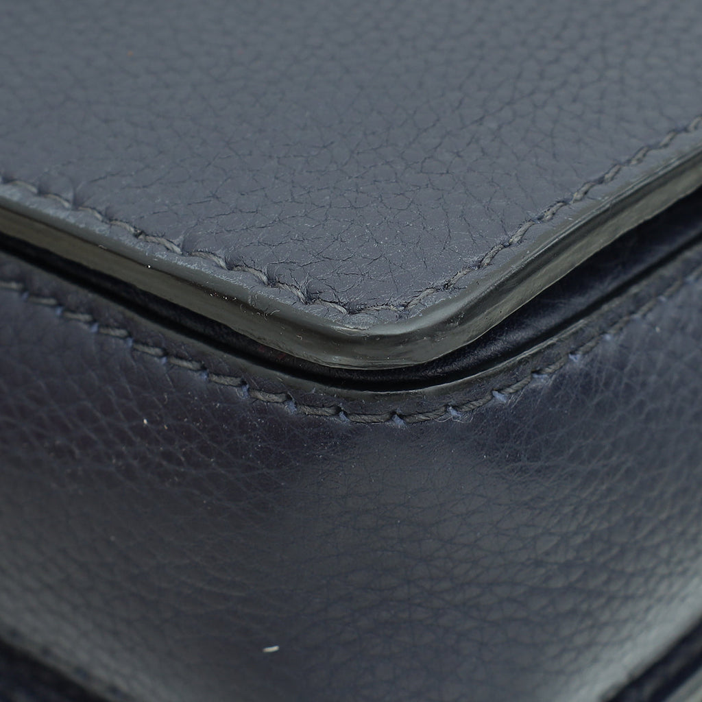 Christian Dior Navy Blue Dio(r)evolution Flap Bag