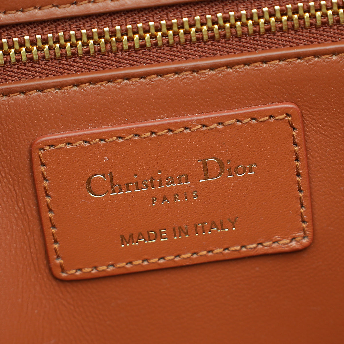Christian Dior Golden Brown 30 Montaigne Flap Shoulder Bag