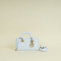 Christian Dior Shirt Blue Lady D-Joy Small Bag