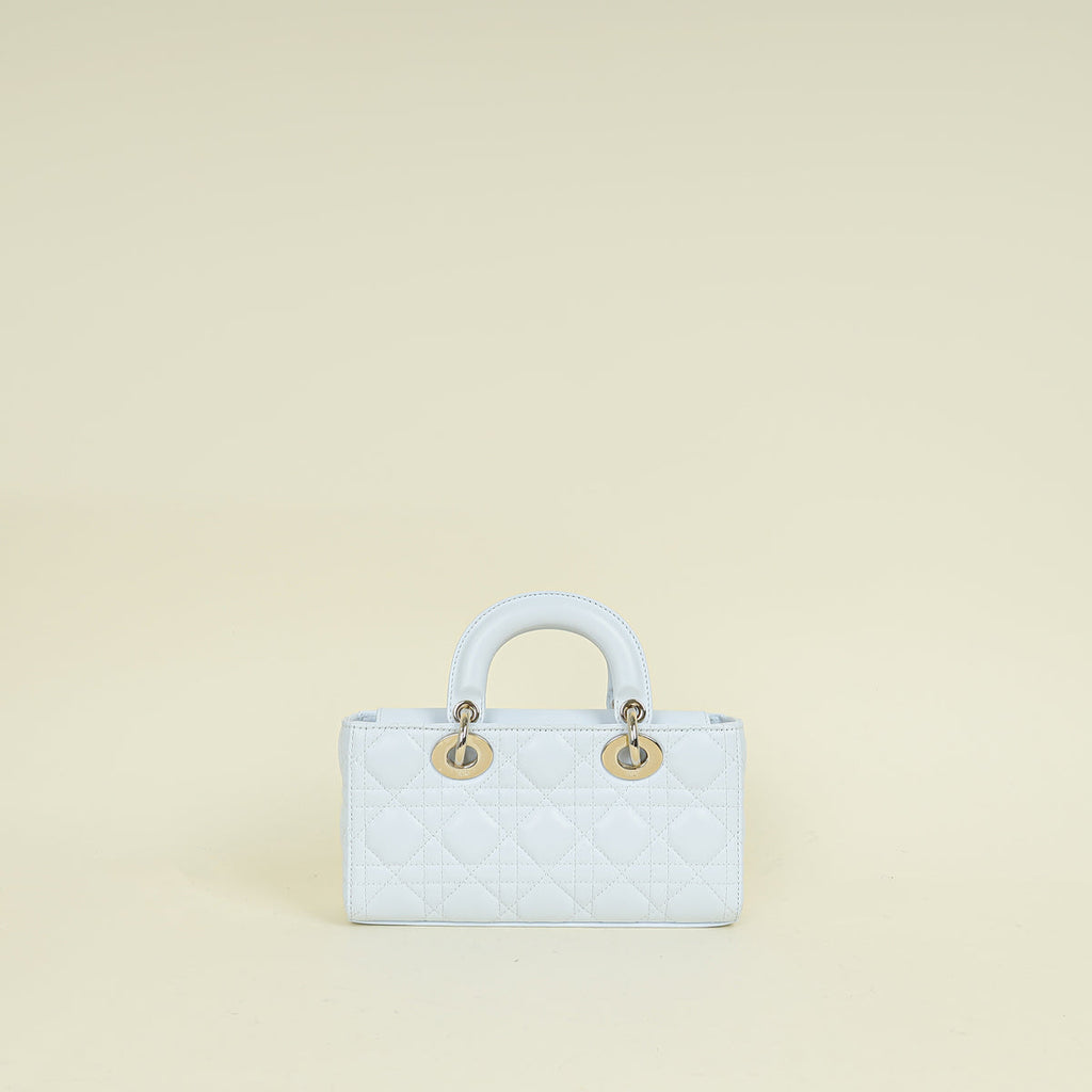 Christian Dior Shirt Blue Lady D-Joy Small Bag