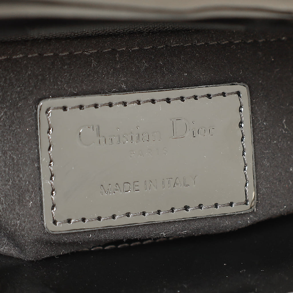 Christian Dior Black Lady Dior Mini Chain Bag