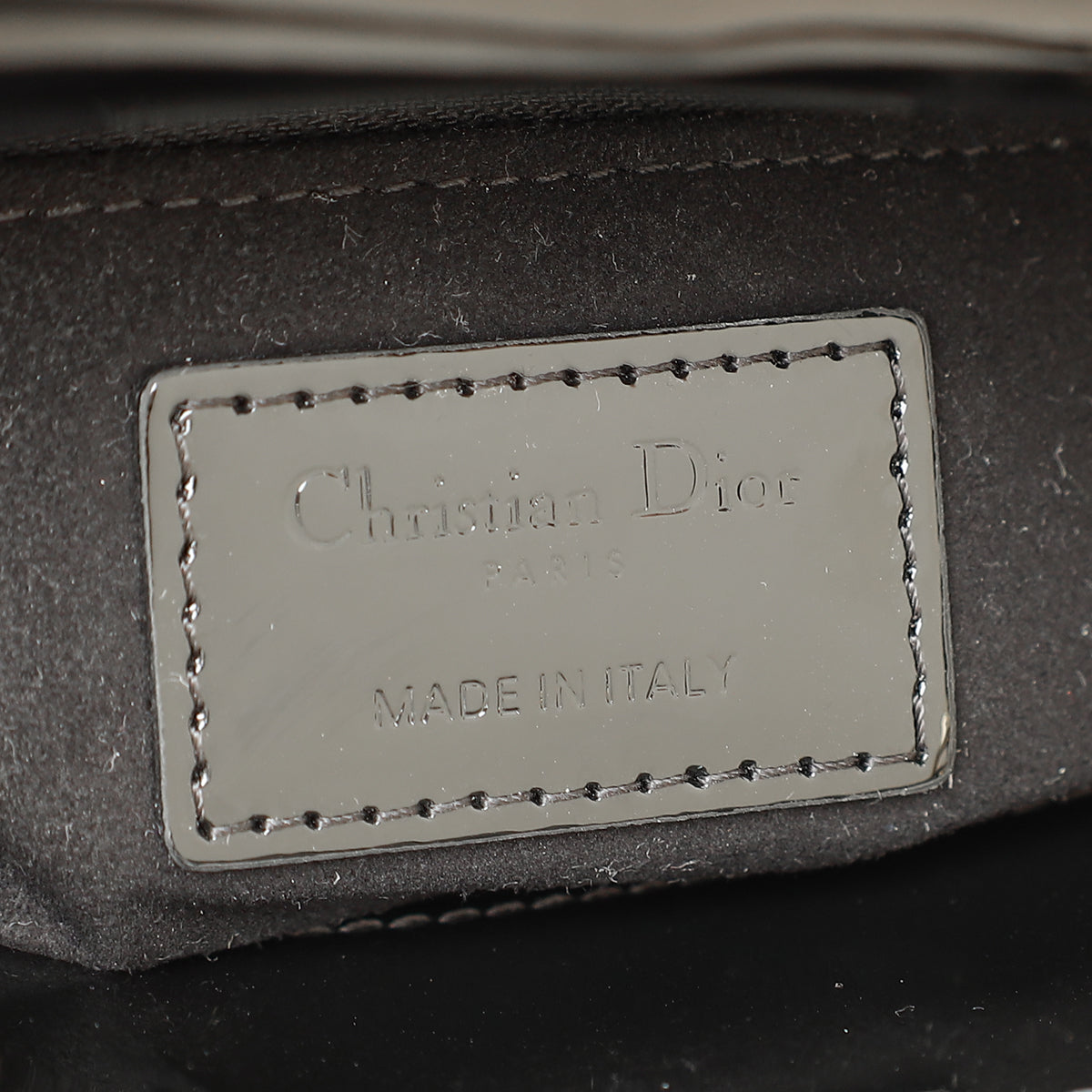 Christian Dior Black Lady Dior Mini Chain Bag