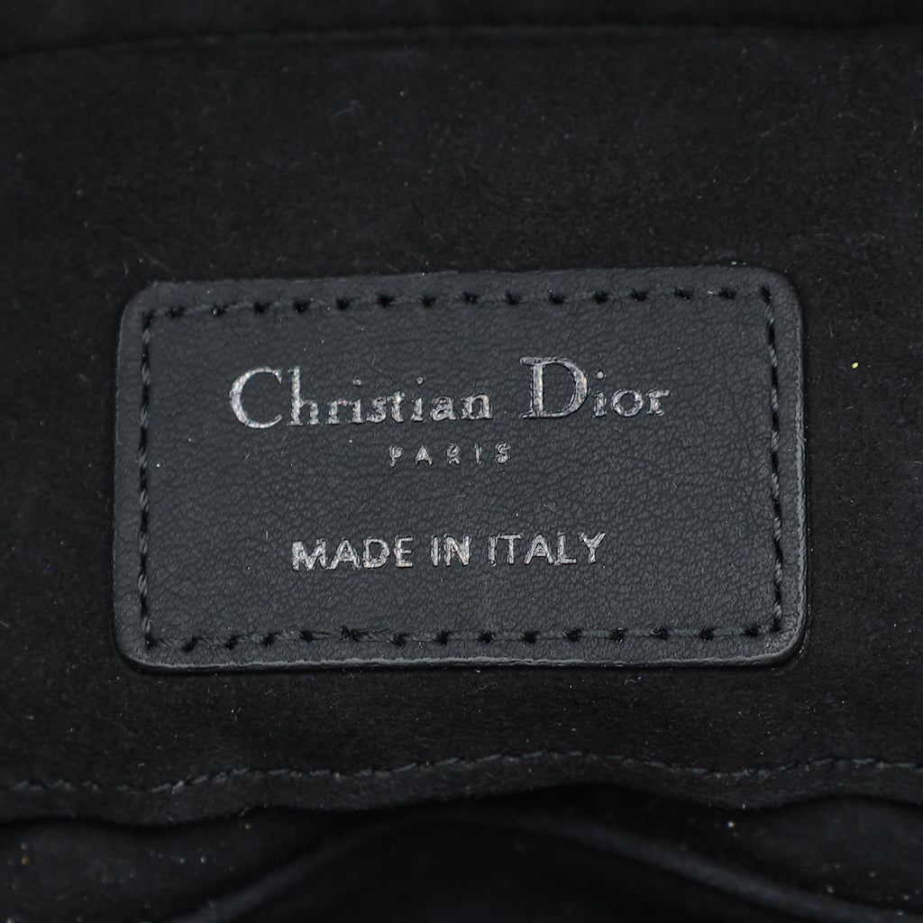 Christian Dior Black Ultramatte D-Joy Small Bag