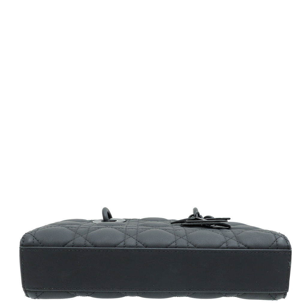 Christian Dior Black Ultramatte D-Joy Small Bag