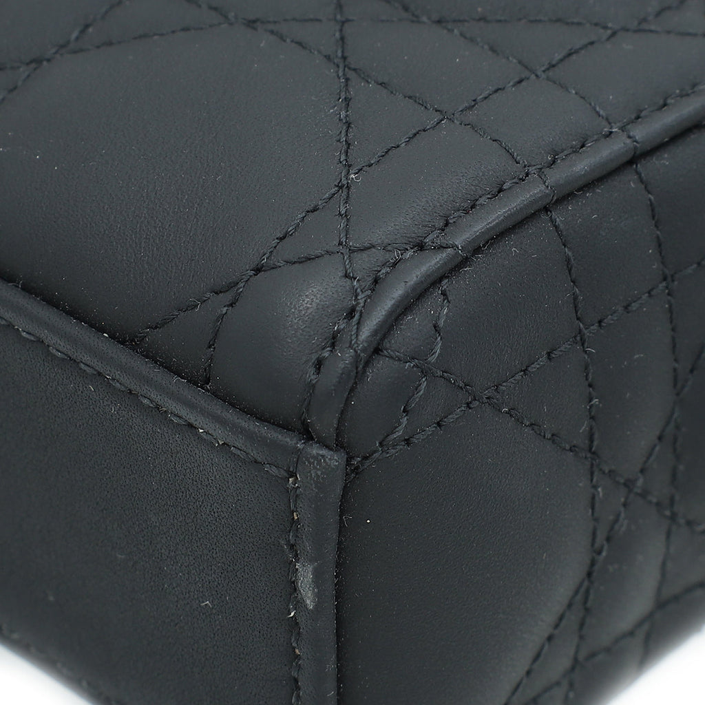 Christian Dior Black Ultramatte D-Joy Small Bag