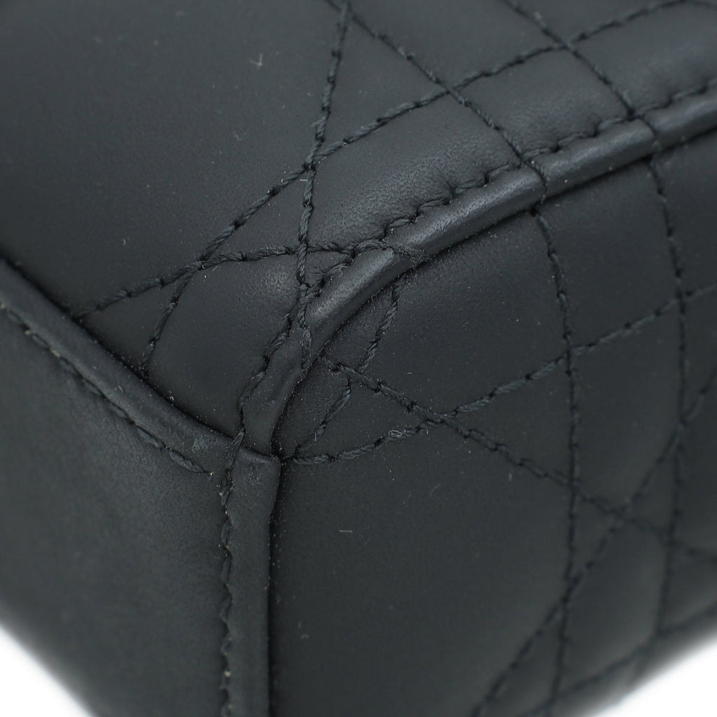 Christian Dior Black Ultramatte D-Joy Small Bag