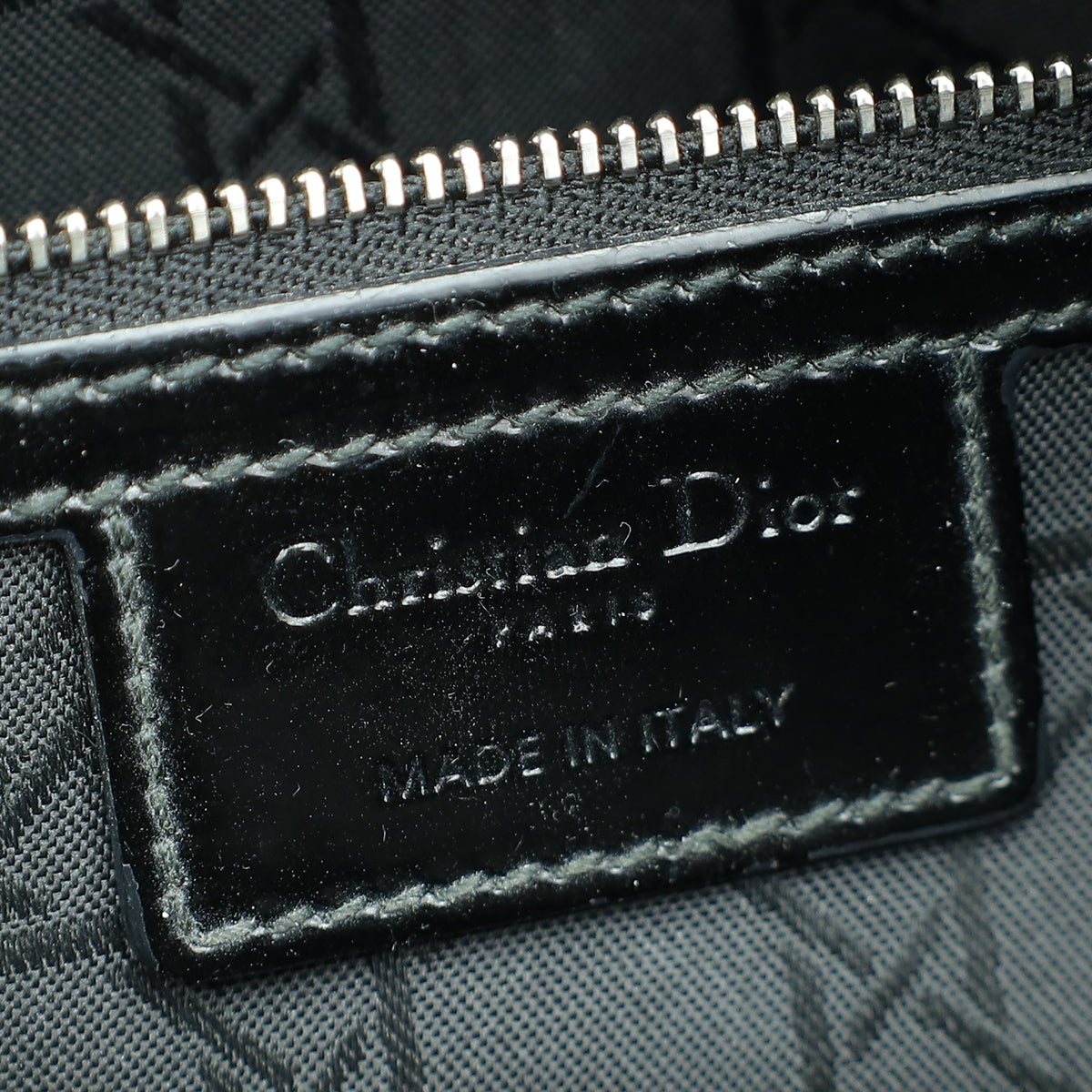 Christian Dior Black Lady Dior Medium Bag