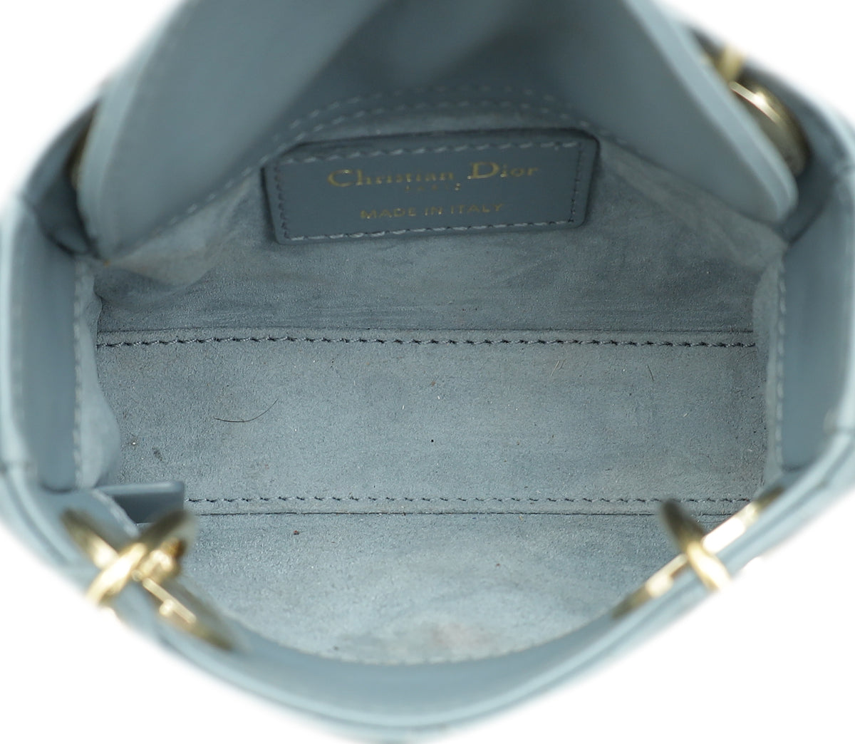Christian Dior Cloud Blue Lady Dior Micro Bag