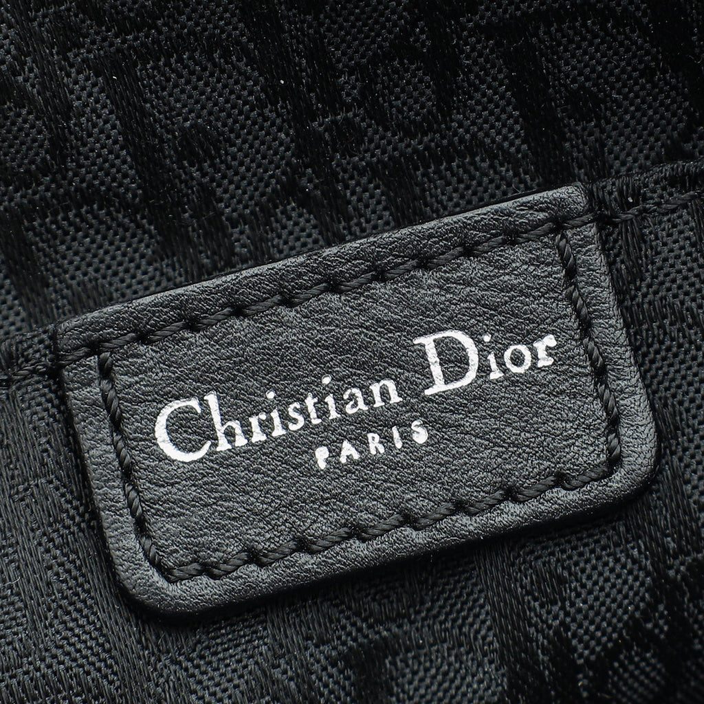 Christian Dior Black Charms Small Shoulder Bag