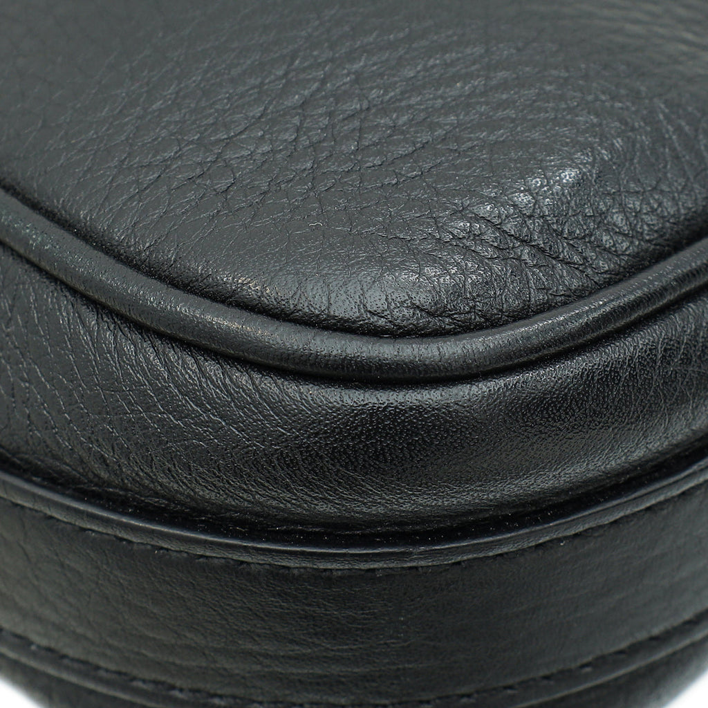 Christian Dior Black Charms Small Shoulder Bag