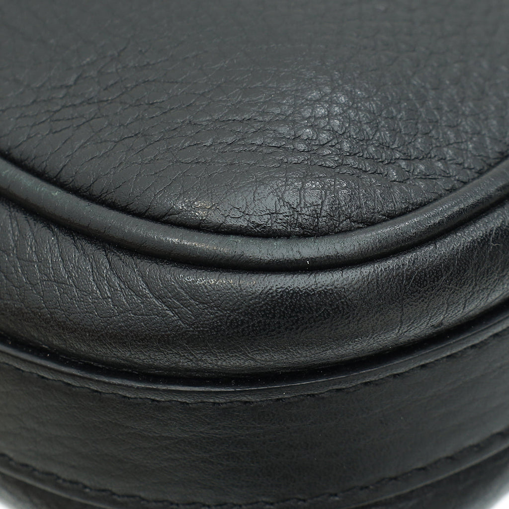 Christian Dior Black Charms Small Shoulder Bag