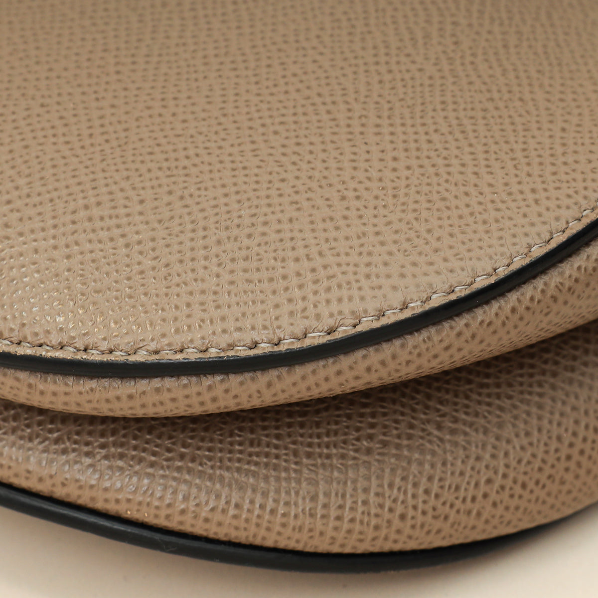 Christian Dior Etoupe Saddle Medium Bag W/ Extra Strap