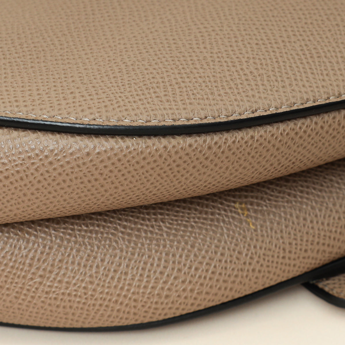 Christian Dior Etoupe Saddle Medium Bag W/ Extra Strap