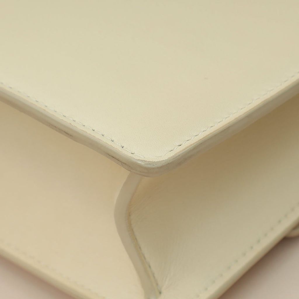 Christian Dior Cream 30 Montaigne Flap Shoulder Bag