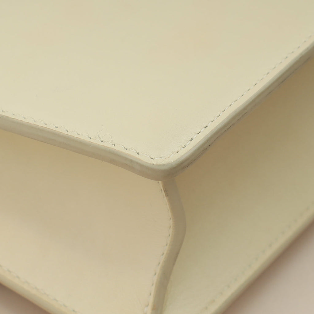 Christian Dior Cream 30 Montaigne Flap Shoulder Bag