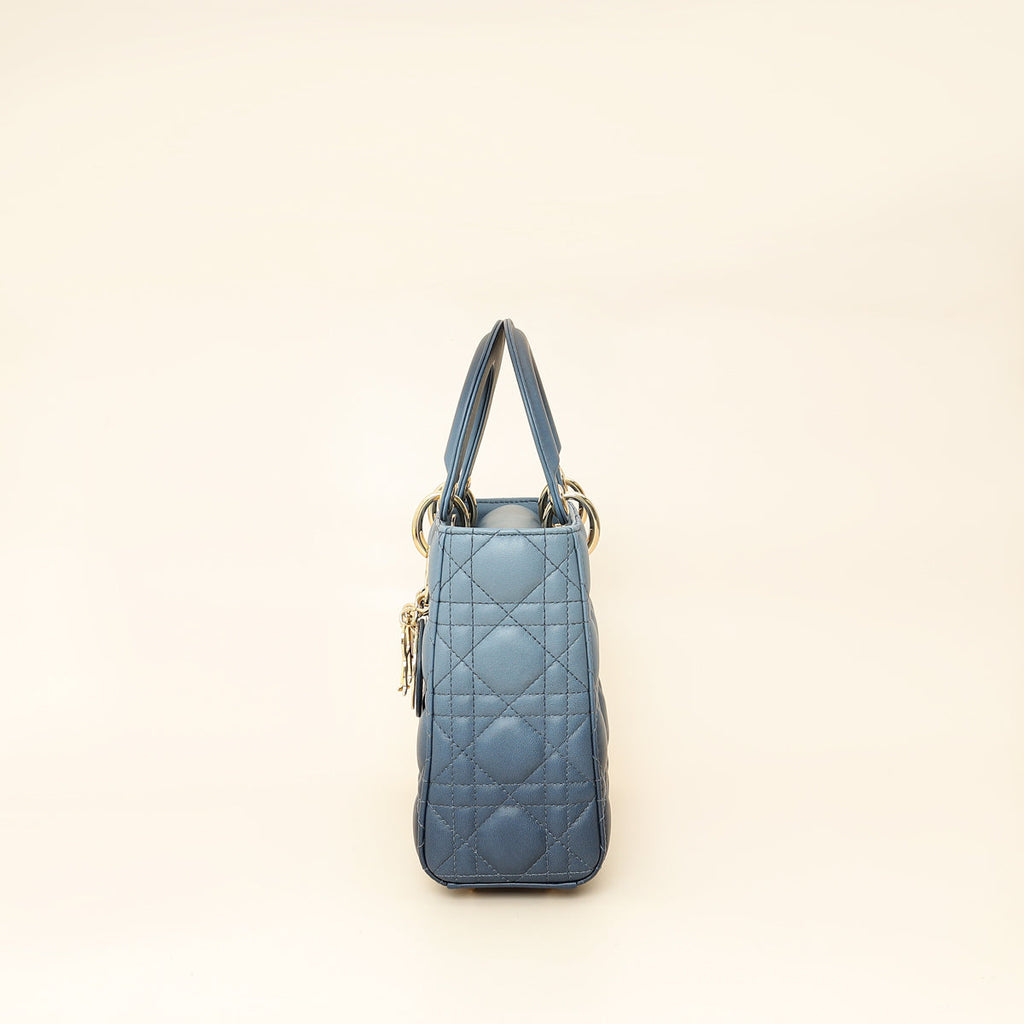 Christian Dior Blue Lady Dior My ABCDior Small Bag