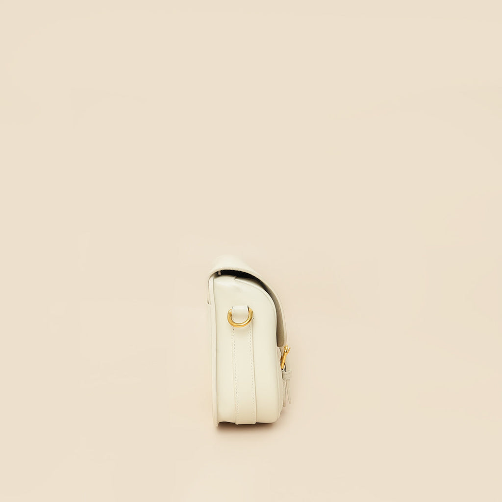 Christian Dior White Bobby Medium Shoulder Bag