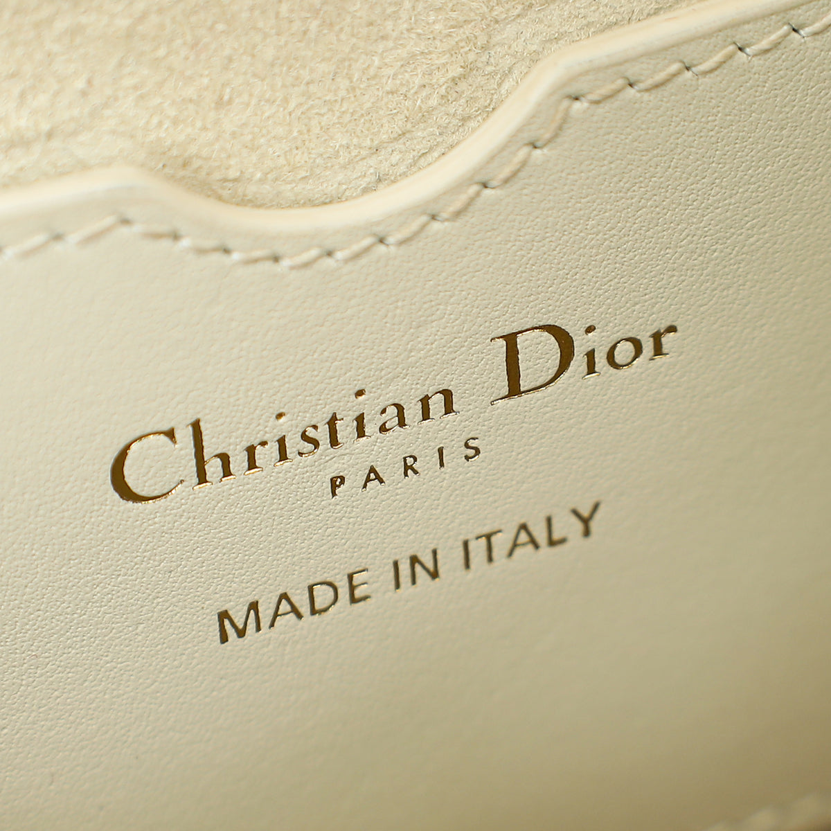 Christian Dior White Bobby Medium Shoulder Bag