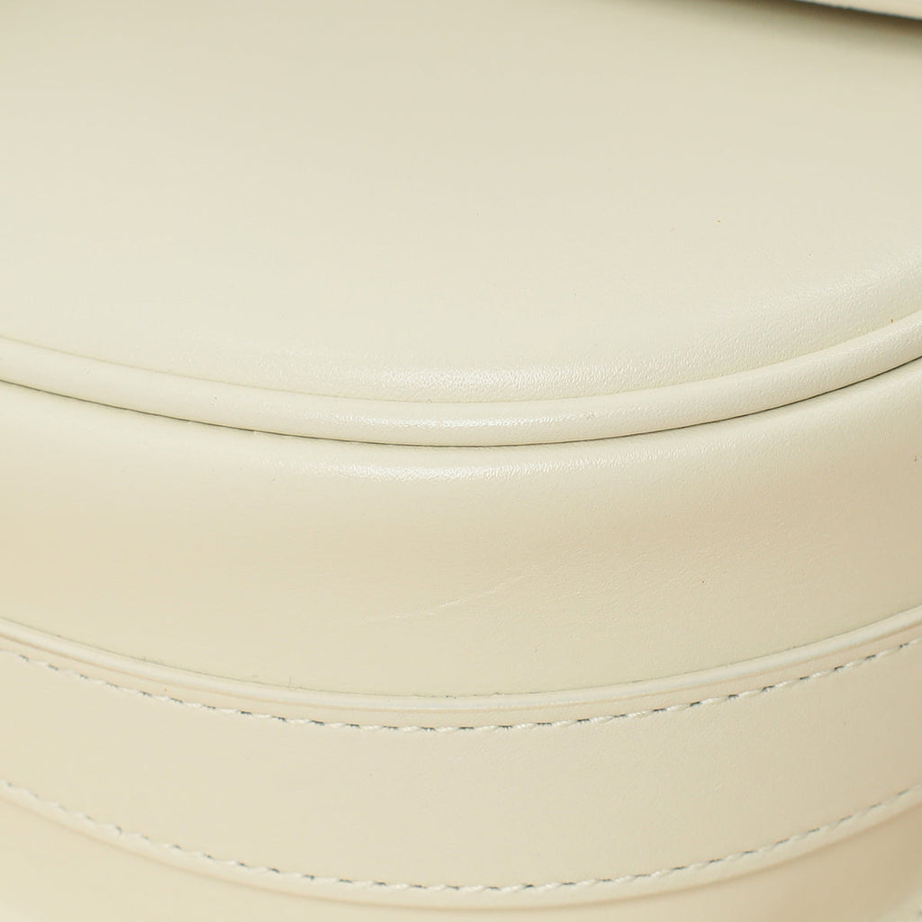 Christian Dior White Bobby Medium Shoulder Bag