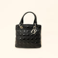 Christian Dior Black Cannage Soft Tote Bag
