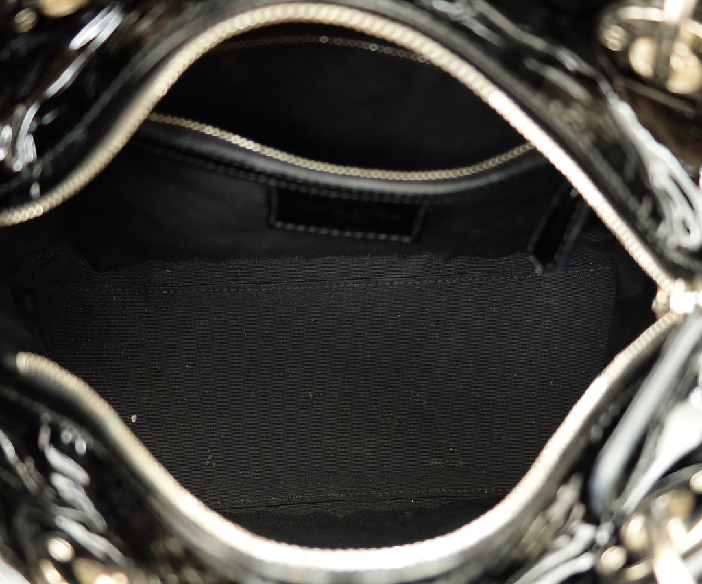 Christian Dior Black Cannage Soft Tote Bag