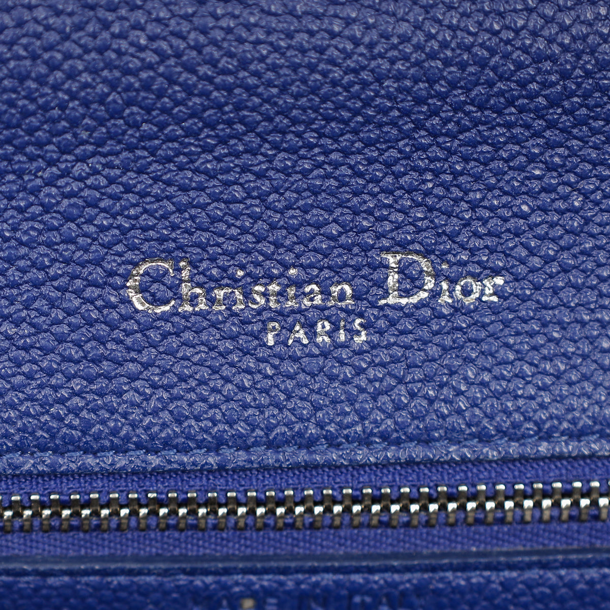 Christian Dior Blue Diorama Flap Shoulder Bag