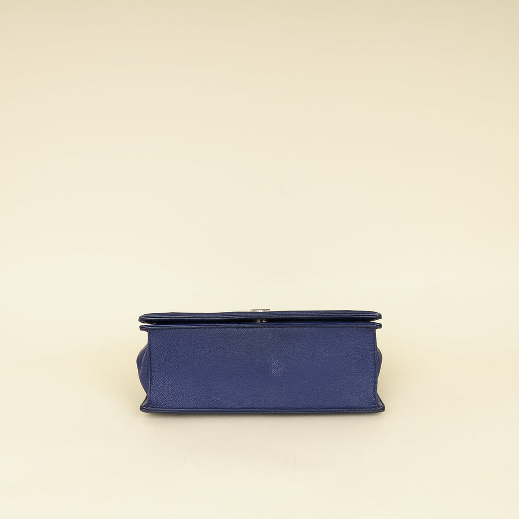 Christian Dior Blue Diorama Flap Shoulder Bag