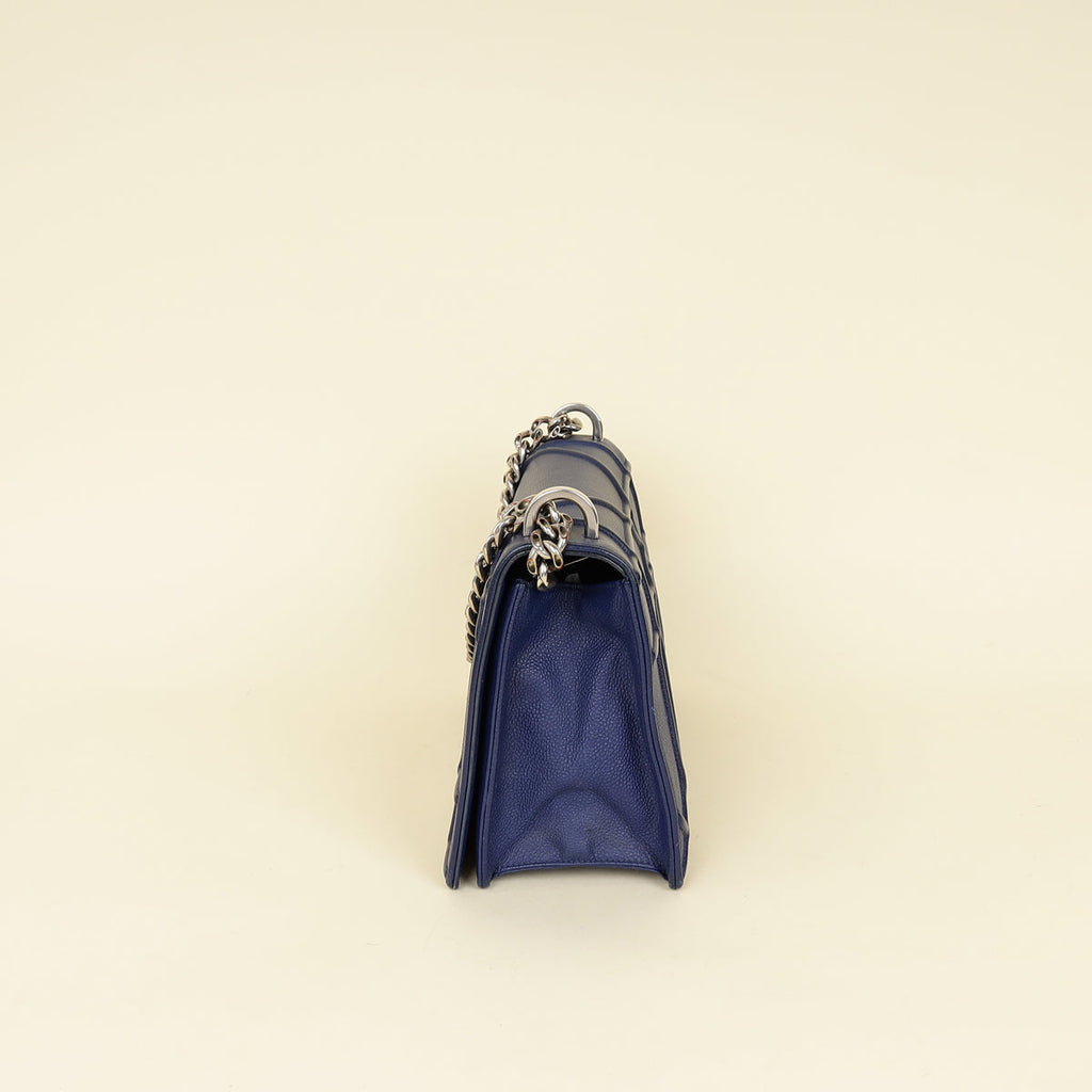 Christian Dior Blue Diorama Flap Shoulder Bag
