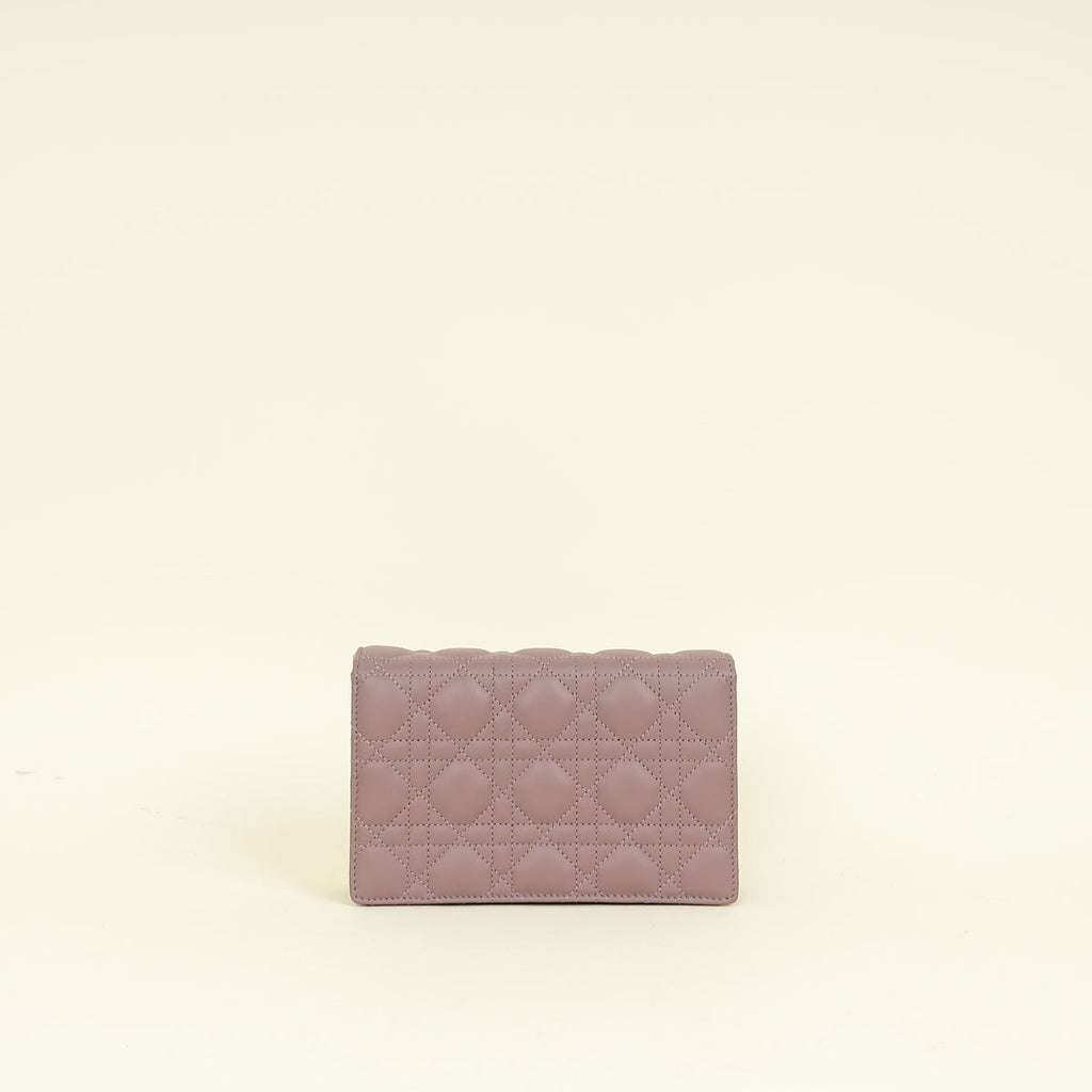 Christian Dior Plum My Dior Daily Pouch with Chain
