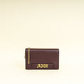 Christian Dior Burgundy J'Adior Wallet on Chain