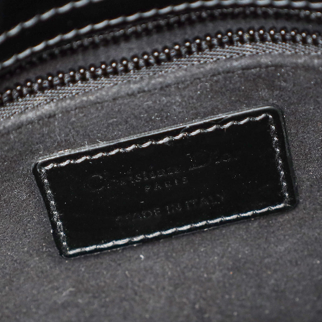 Christian Dior Black Lady Dior Small Bag