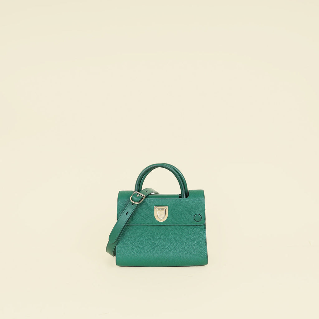 Christian Dior Green Diorever Mini Bag