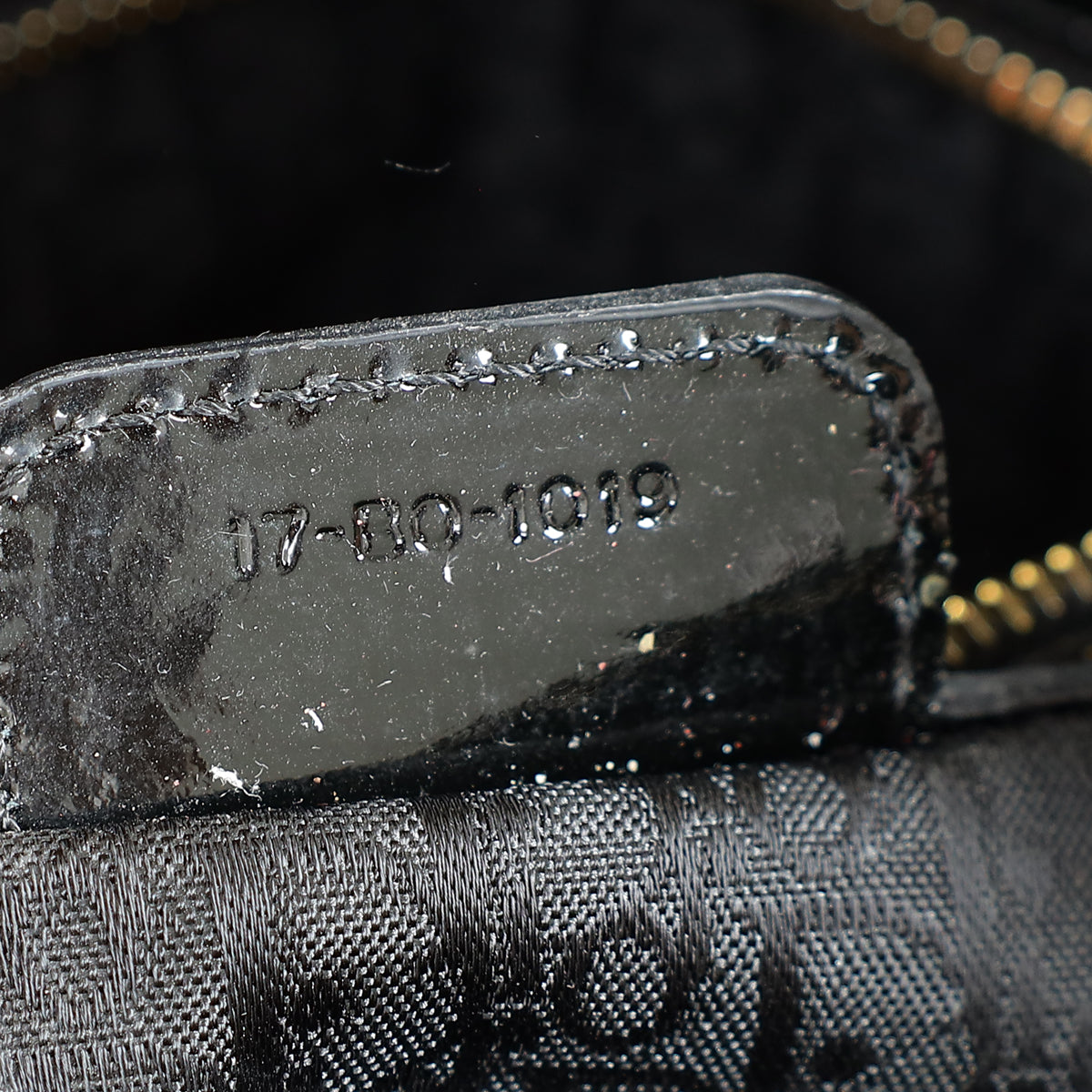 Christian Dior Black Lady Dior Large Bag