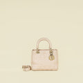 Christian Dior Light Pink Lady Dior Medium Bag