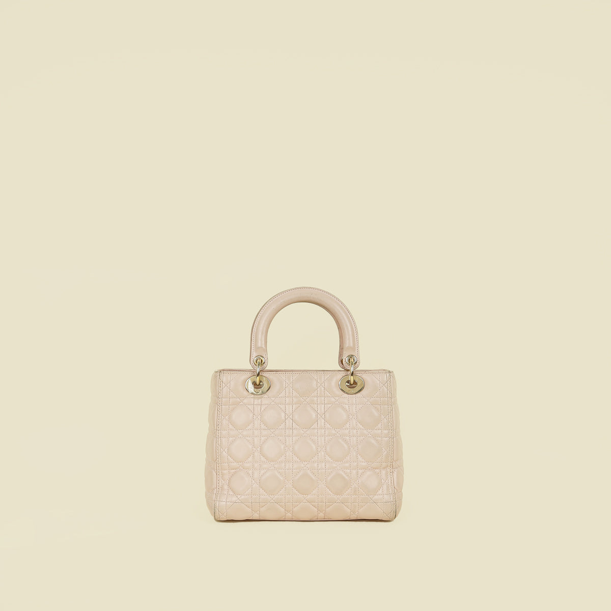 Christian Dior Light Pink Lady Dior Medium Bag