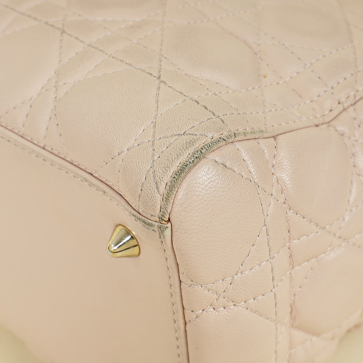 Christian Dior Light Pink Lady Dior Medium Bag
