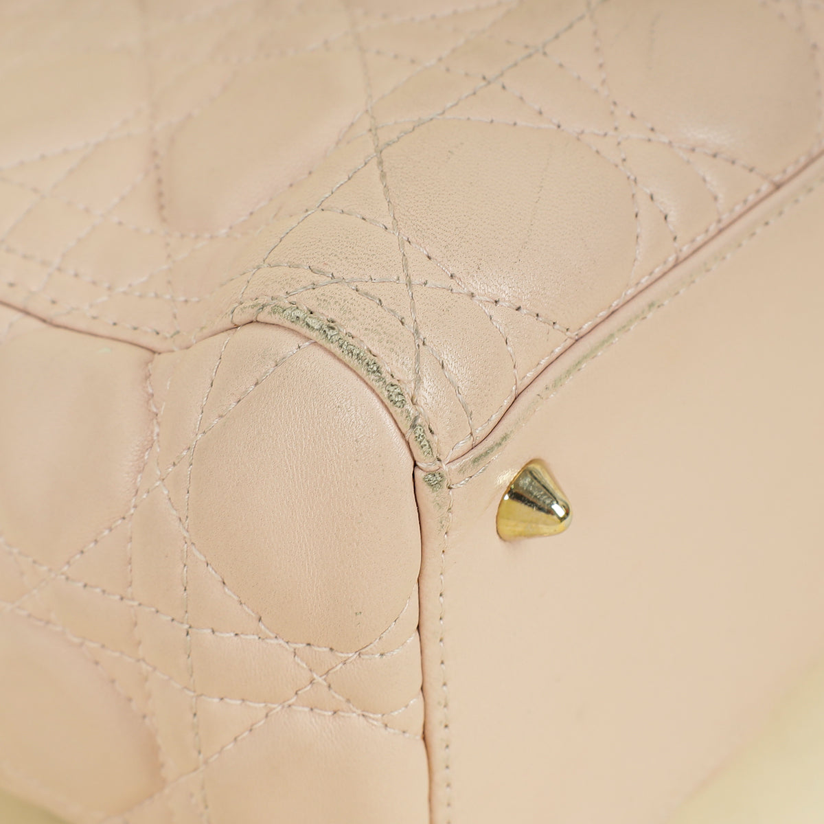 Christian Dior Light Pink Lady Dior Medium Bag