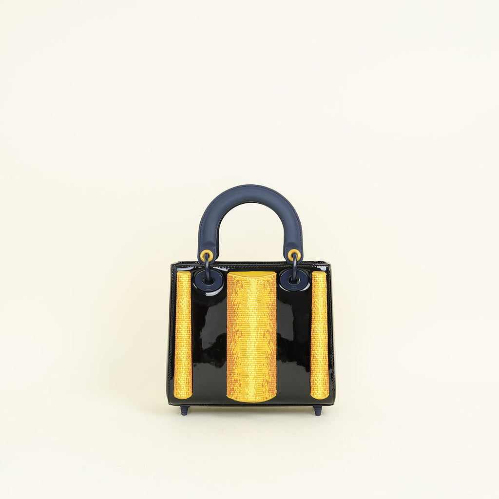 Christian Dior Tricolor L.E Zhenya Machneva’s Lady Art 7 Small Bag