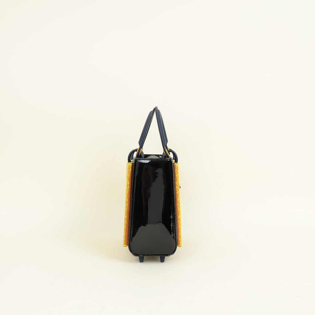 Christian Dior Tricolor L.E Zhenya Machneva’s Lady Art 7 Small Bag