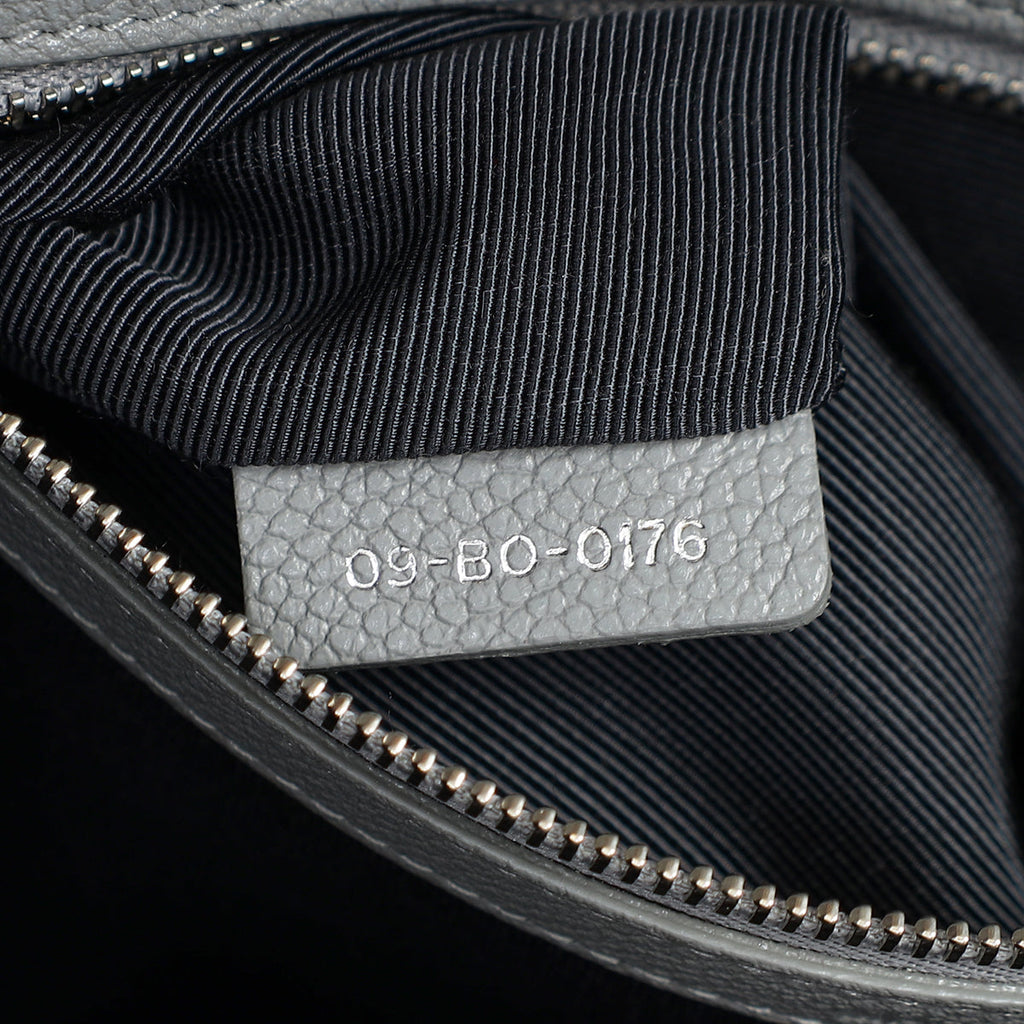 Christian Dior Grey Diorama Medium Shoulder Bag